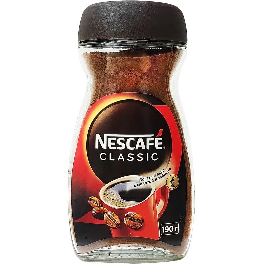 Սուրճ «Nescafe» ապակե տարայով 190գր