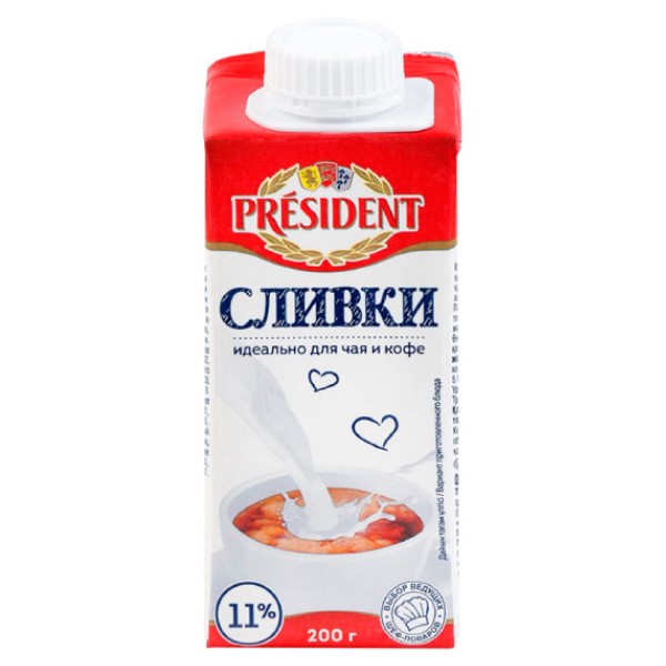 Крем "President" 11% 200мл