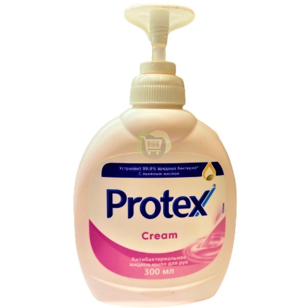Жидкое мыло "Protex" Антибактериальное с льняным маслом 300мл
