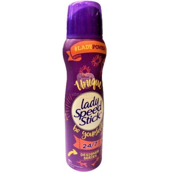 Deodorant-antiperspirant "Lady Speed Stick" Unique be yourself 24/7 150ml