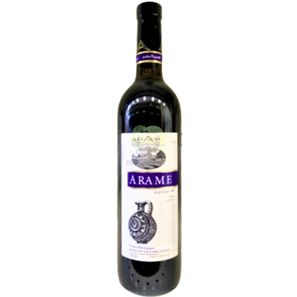 Вино "Arame" красное полусухое 12% 0.7л