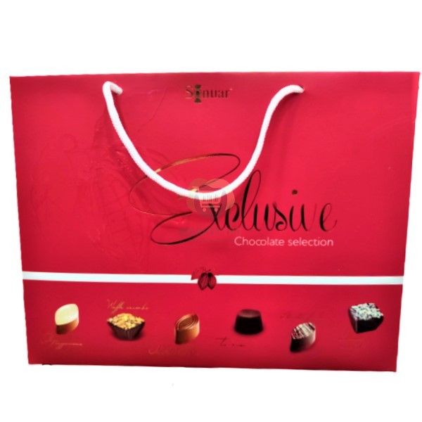 Chocolate candies set "Sonuar" Exclusive red 210g