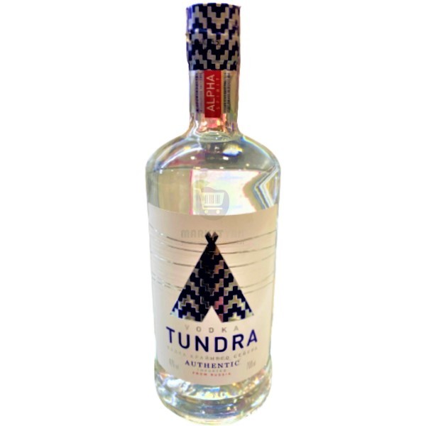 Vodka "Tundra" Authentic 40% 0.7l