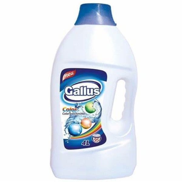 Washing gel "Gallus" for colored clothes 4l