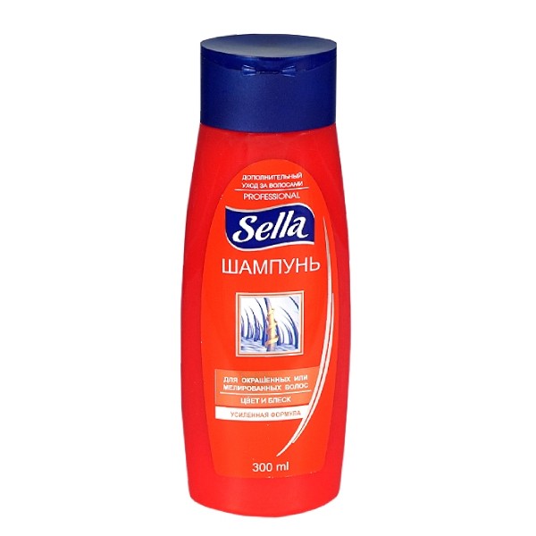 Shampoo "Sella" women's dyed hair 300ml