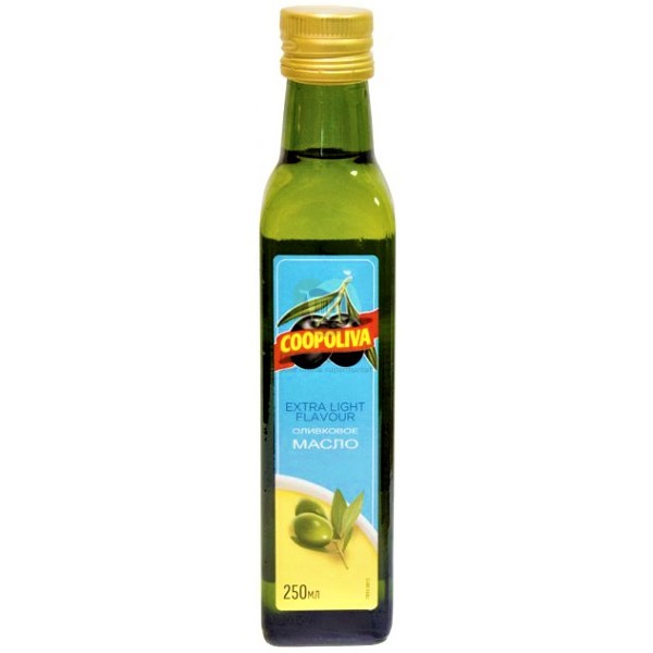 Оливковое масло "Coopoliva" экстра лайт 250мл