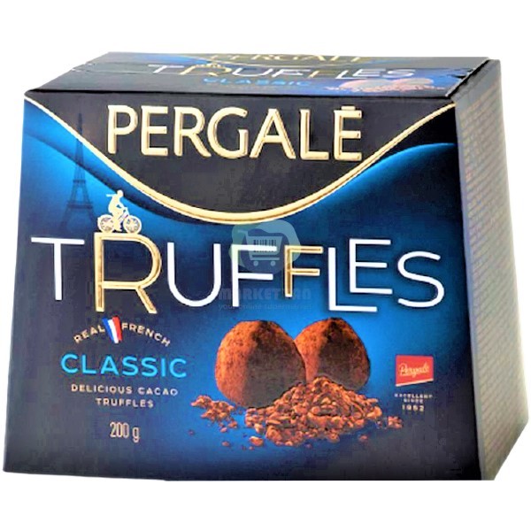 Կոնֆետներ «Pergalé Truffles» դասական 200գ