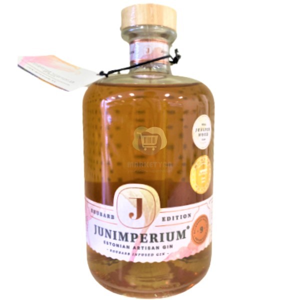 Gin "Junimperium" Edition infused with rhubarb 40% 0.7l