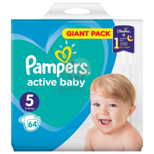 Stand "Pampers" N5 11-16 kg 64pcs