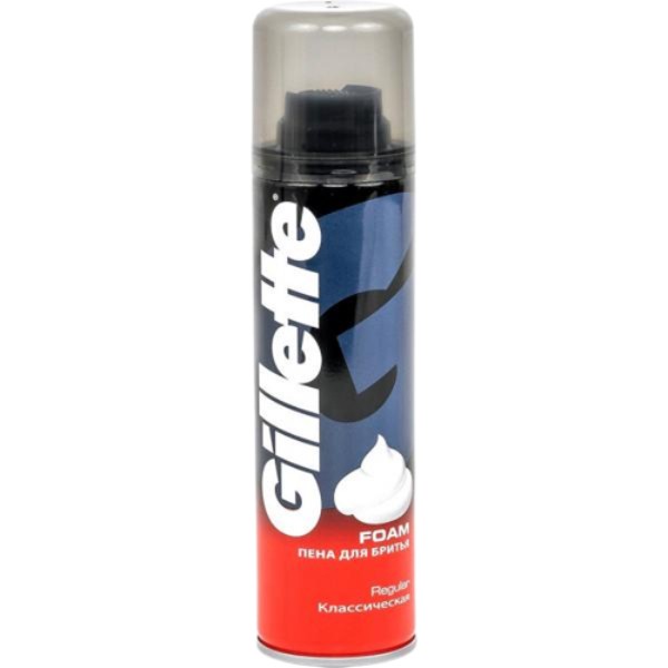 Shaving foam "Gillette" regular 200ml