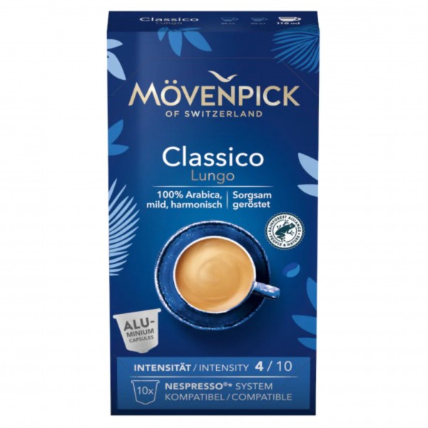 Coffee "Movenpick" classic lungo 10 boxes 57g