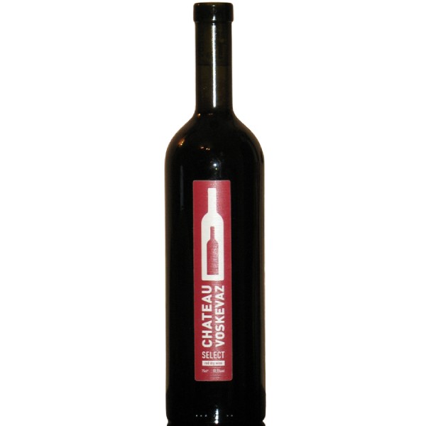 Wine "Chateau" Voskevaz red dry 12.5% 0.75l
