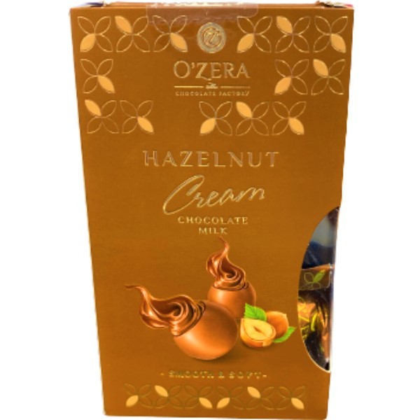 Chocolate candies "O'Zera" hazelnut cream 200g