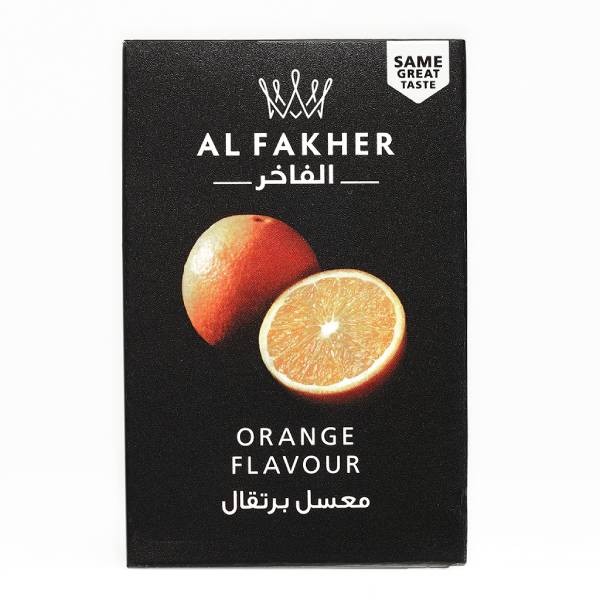 Tobacco for hookah "Al Fakher" with the addition of tobacco 50g: orange