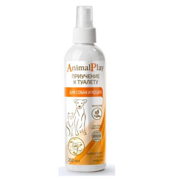 Spray "Animal play" for toilet training for dogs and cats 200ml