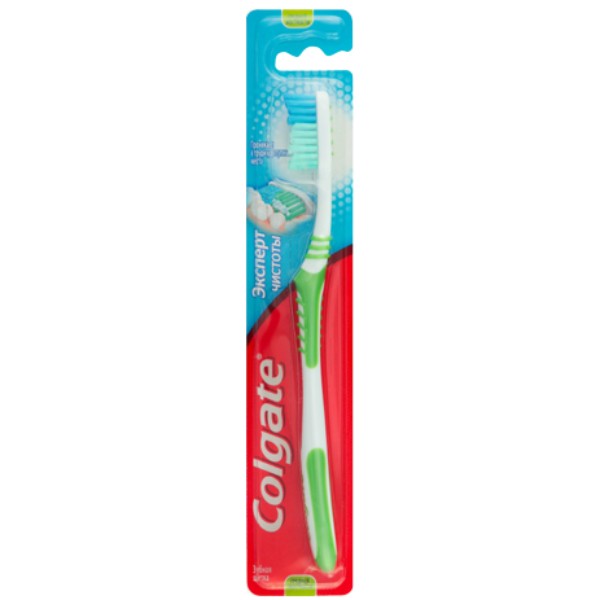Toothbrush "Colgate" Cleanliness expert medium hard 1pc