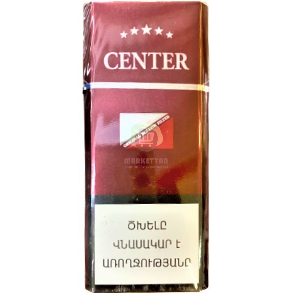 Cigarettes «Center» Red Superslims 20pcs