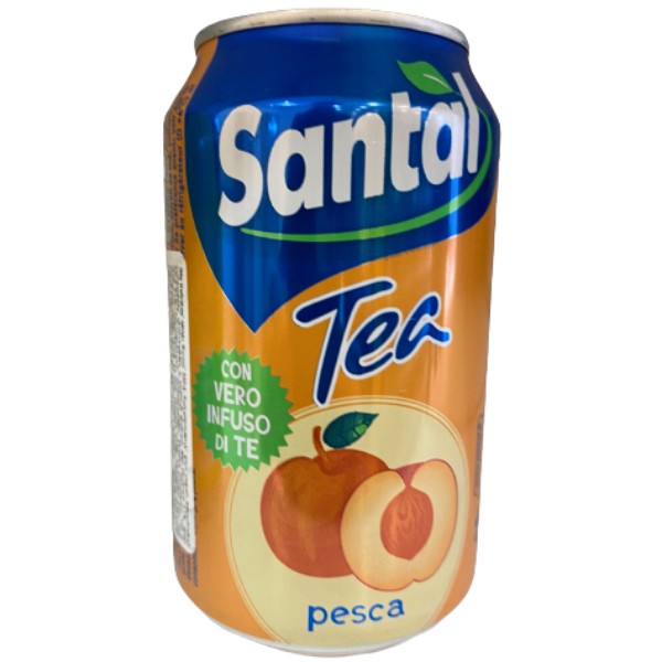 Ice tea "Santal" peach can 0.33l