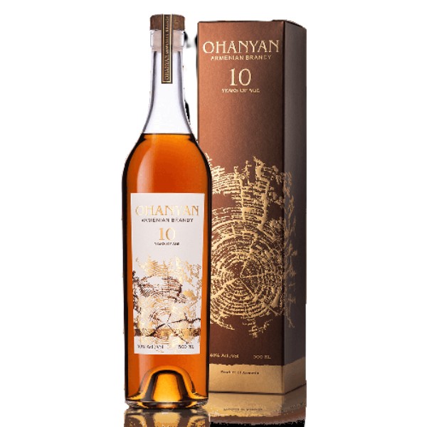Cognac "Ohanyan" 10 years old 40% 0.75l