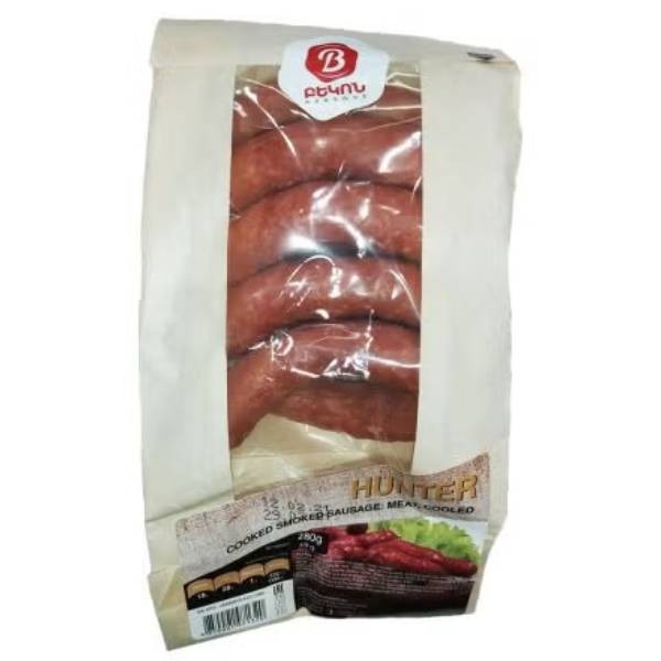 Sausage "Bacon" hunting 280g