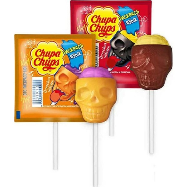 Chupa chups "Chupa-chups" skull