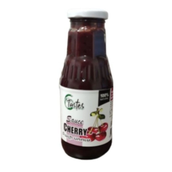 Sauce "Testes" cherry in glass container 350g