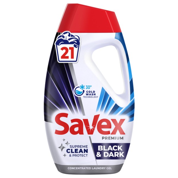 Washing liquid "Savex" for black clothes 0.945l