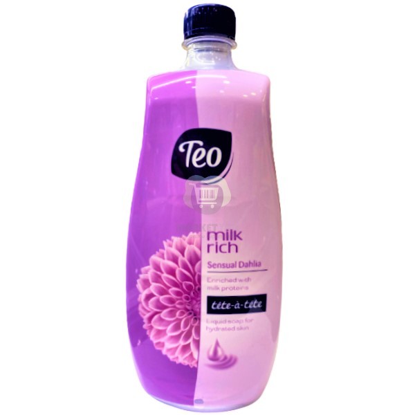 Liquid soap "Teo" Sensual Dahlia 800ml