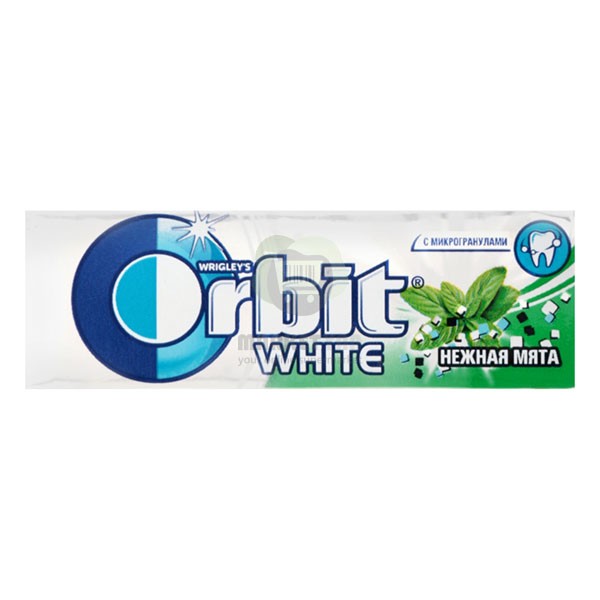 Chewing gum "Orbit" Spearmint White