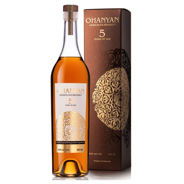 Cognac "Ohanyan" 5 stars 0.7l