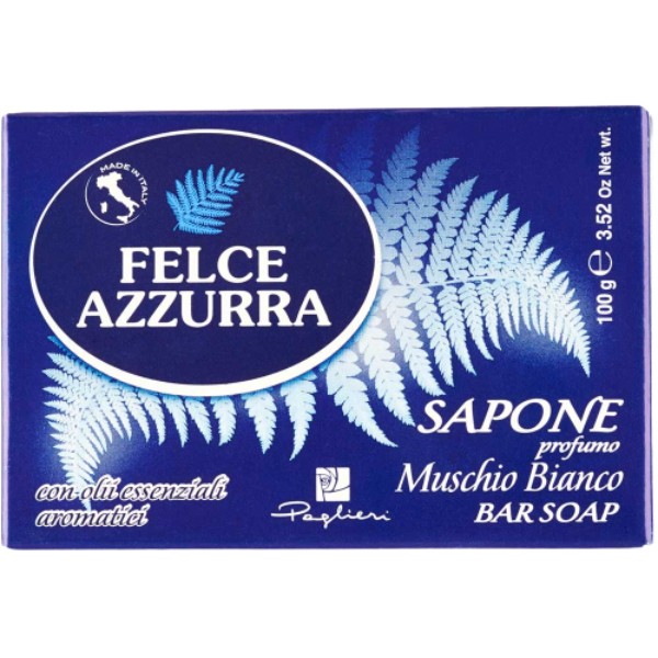 Soap "Felce Azzurra" Muschio Bianco 100g