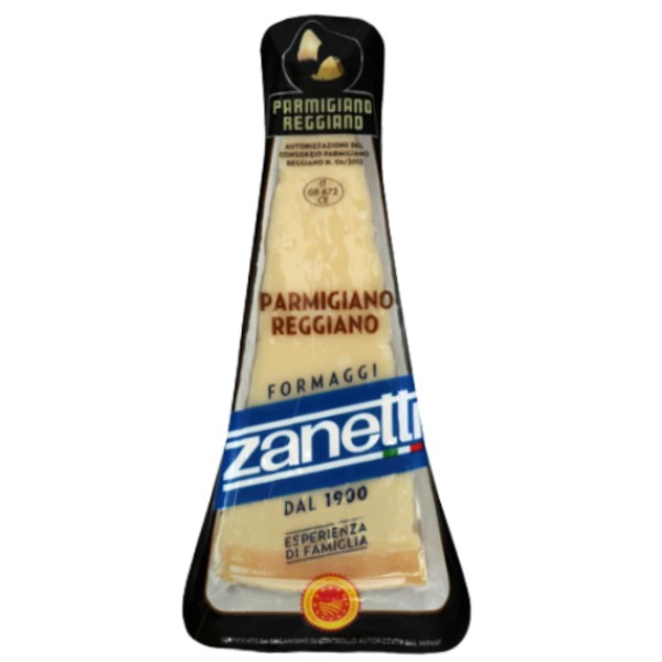 Parmesan cheese "Zanetti" Parmigiano Reggiano 32% 200g