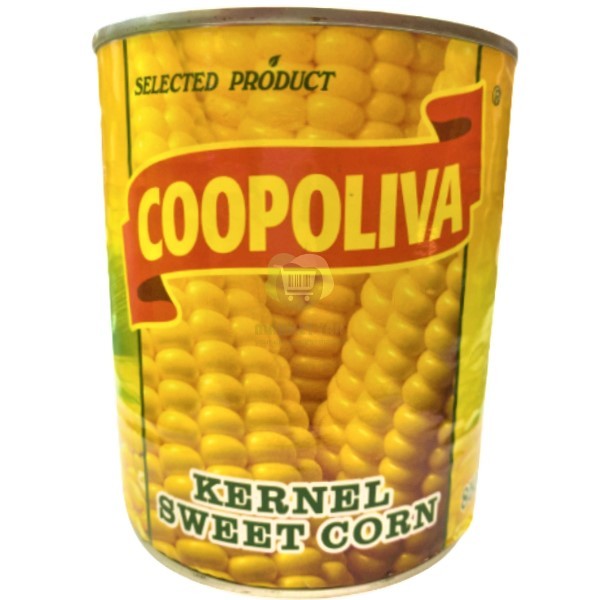 Кукуруза "Coopoliva" сладкая 850г