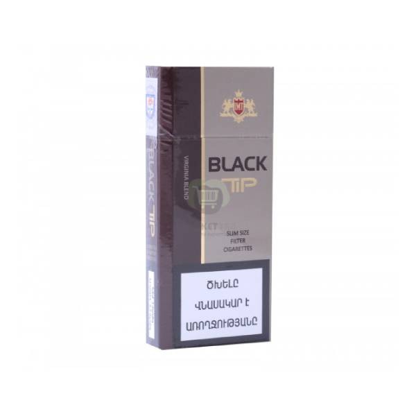Cigarettes "Black" Fine nozzle 100 / 6,2