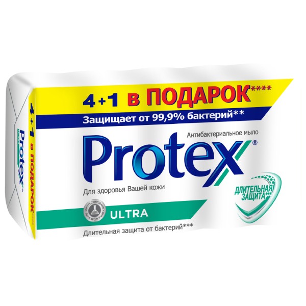 Soap 4+1 "Protex" cream 70g*5