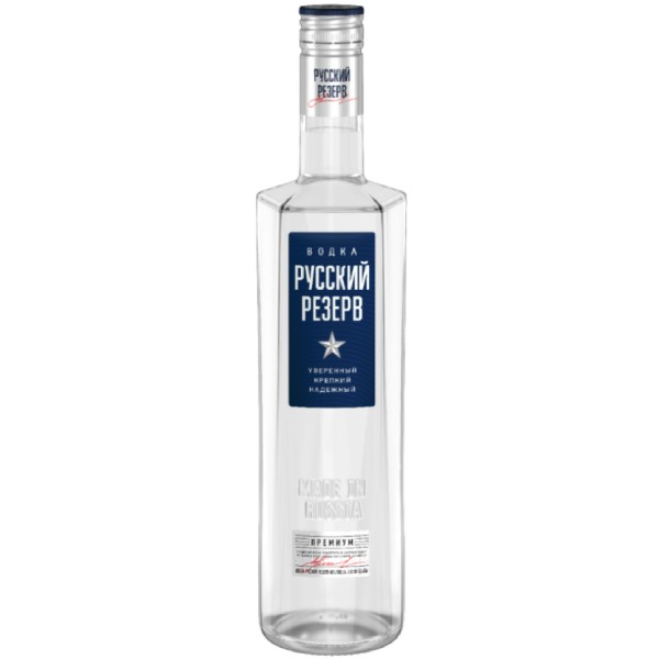 Vodka "Русский Резерв" premium 0 5l