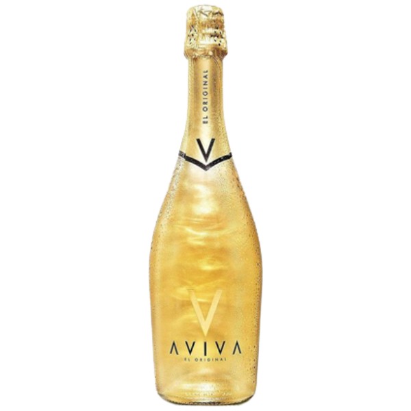 Вино игристое "Aviva" Gold белое сладкое 5.5% 0.75л