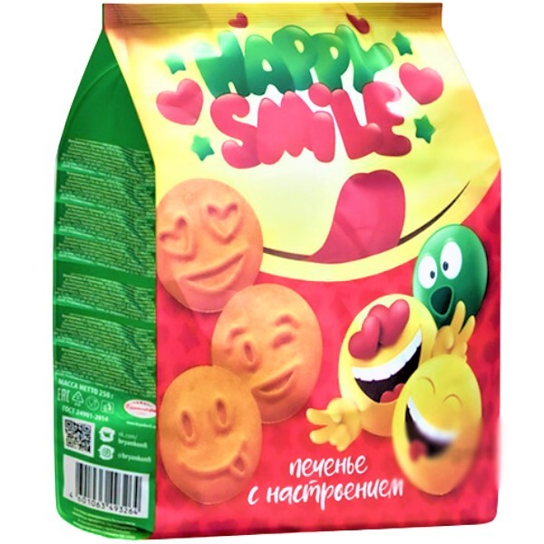 Cookies "Happy Smile" 250g