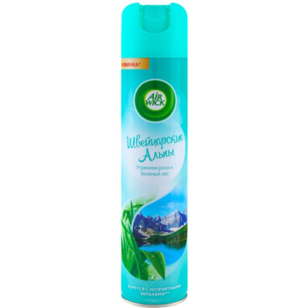 Air freshener "Air Wick" Swiss Alps with the aroma of morning dew and green tea 290ml