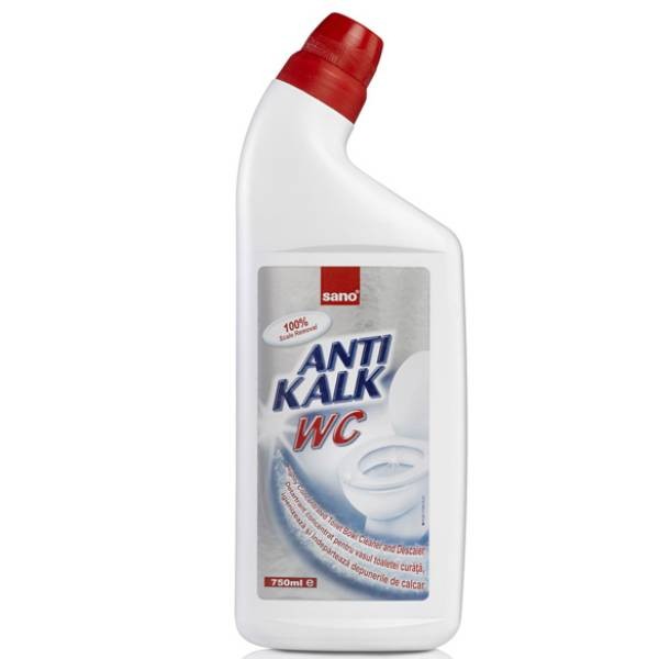 Toilet disinfectant "Sano Antikalk" 100% 750ml