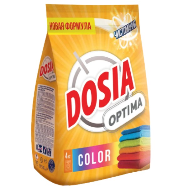 Լվացքի փոշի «Dosia» Օպտիմա գունավորի համար ավտոմատ 4կգ