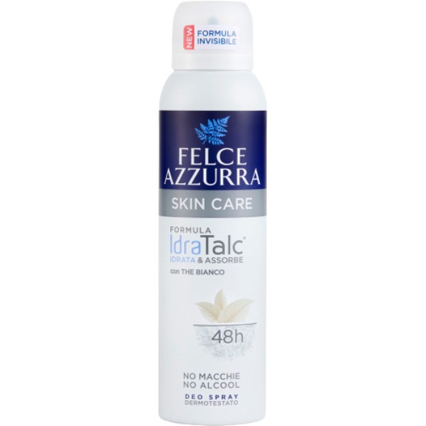 Deodorant "Felce Azzurra" Skin Care 48h 150ml