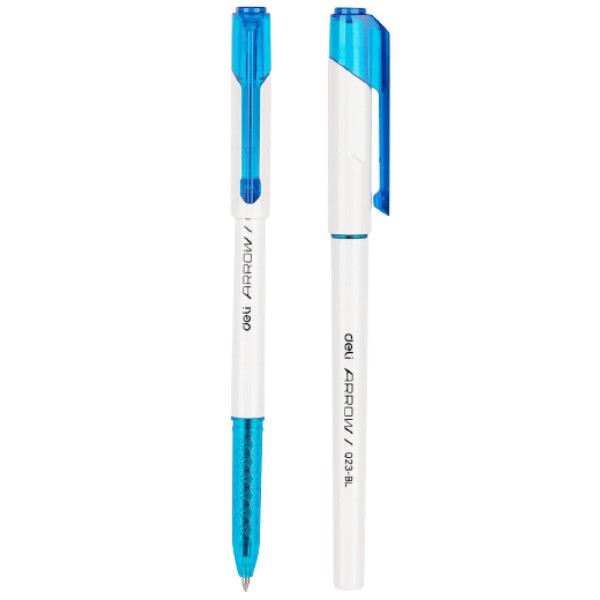 Ручка гелевая "Deli" Arrow синяя 0.7мм 1шт