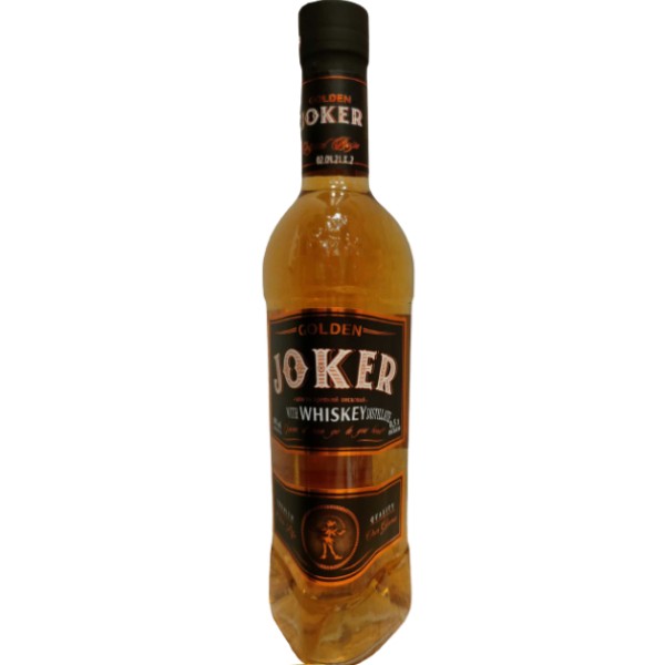 Whiskey "Golden Joker" strong 40% 0.5l