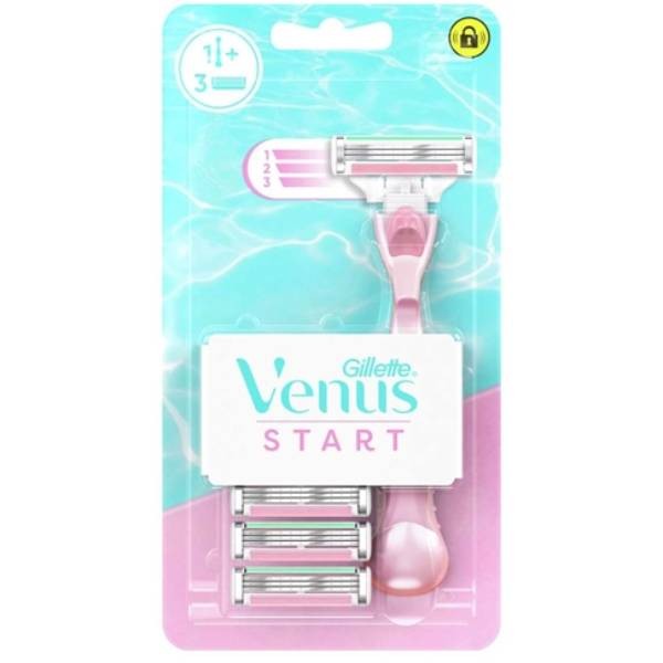 Razor "Venus Start" 3 heads