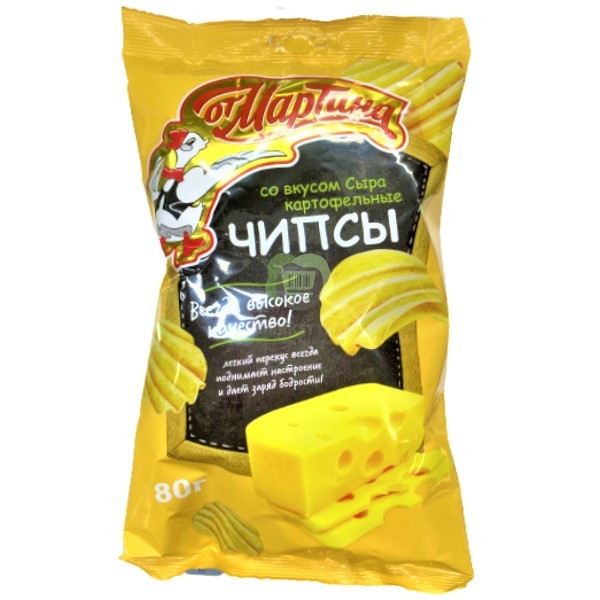 Чипсы "От Мартина" со вкусом сыра 80г