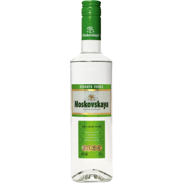 Vodka "Московская" 0 5l