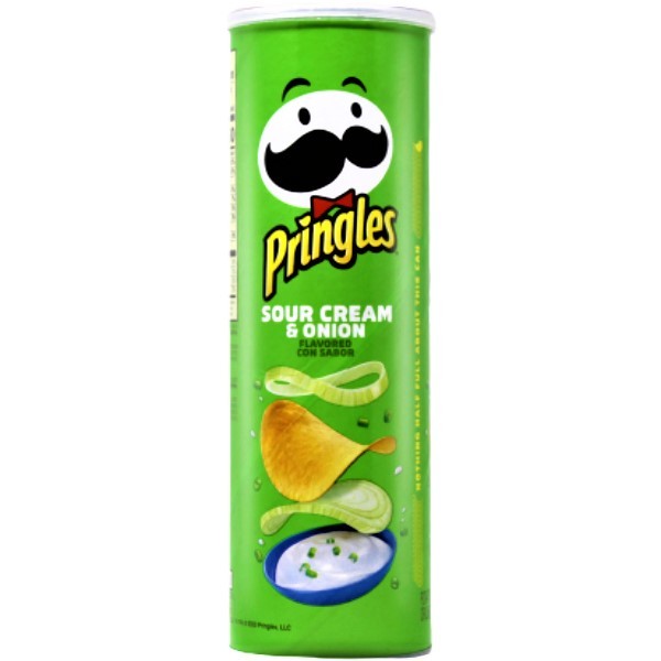 Чипсы "Pringles" сметана лук 165г