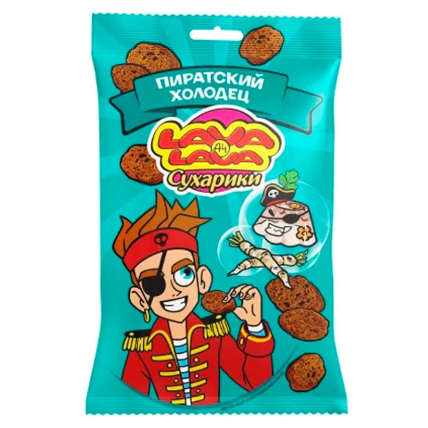 Crackers "Lava Lava" pirate jellied meat 30g