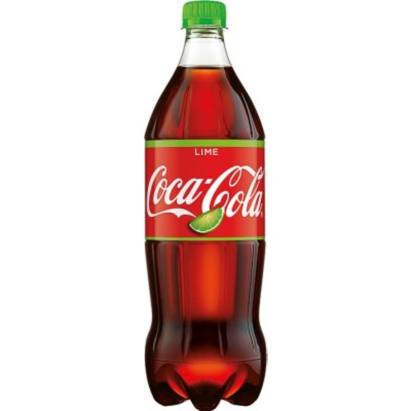 Refreshing drink "Coca-Cola" without sugar with lime flavor 1l